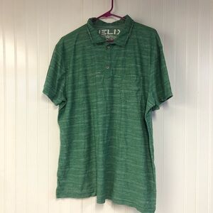 Helix Green Men's Short Sleeve Polo Cotton Blend XXL